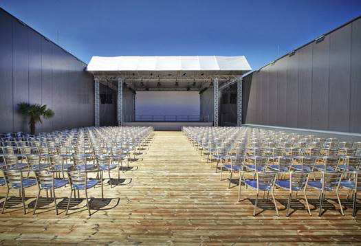 event hall large T3C1566 Print