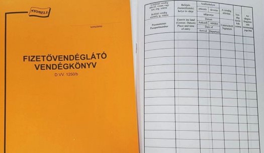 vendégkönyv