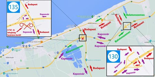 k067 06 latrany m7 135 csp reszleges lezaras eredmény