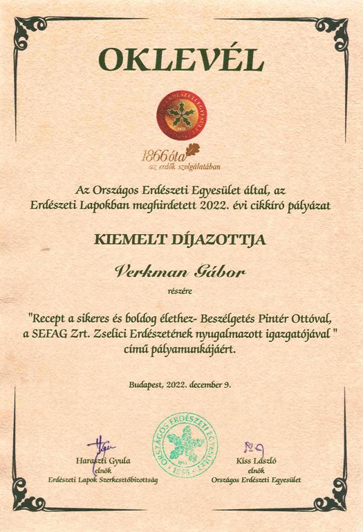 Oklevél