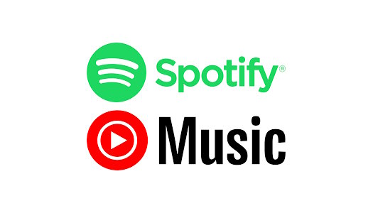 Spotify és a YouTube