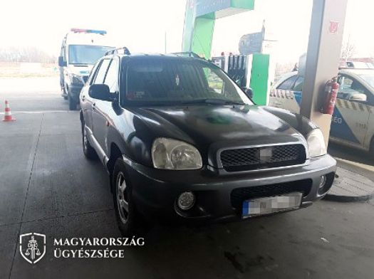 az embercsempeszesre hasznalt auto