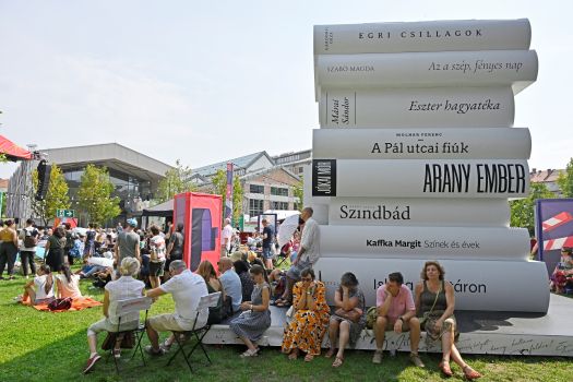 Budapest, 2024. augusztus 19.Érdeklõdõk a Szent István-napi programsorozathoz kapcsolódó Mûvészkert kulturális rendezvényen a budapesti Millenárison 2024. augusztus 19-én.MTI/Lakatos Péter
