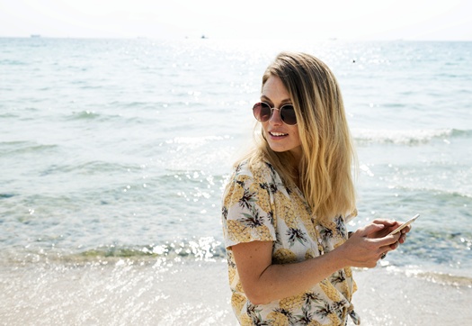 woman holiday journey travel relaxation