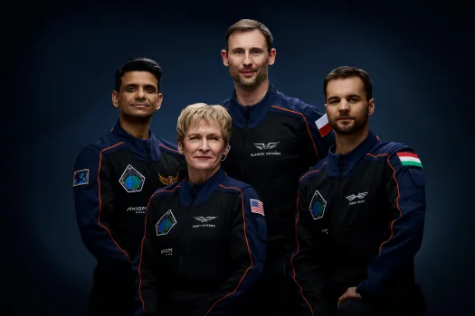 ax4 crew portrait
