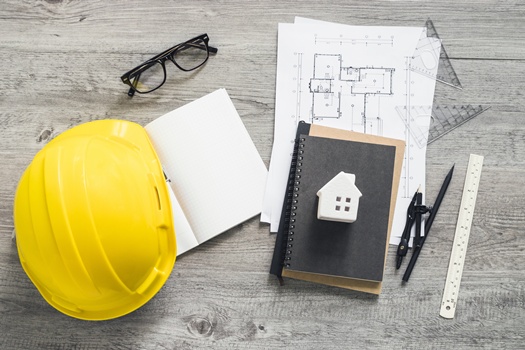 stationery near hardhat drafts