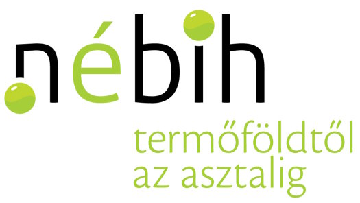 NÉBIH logo szlogennel színes