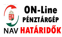 online penztargep hataridok
